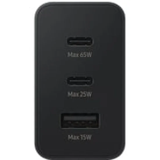 Power Adapter 65W Trio Power Samsung - Black